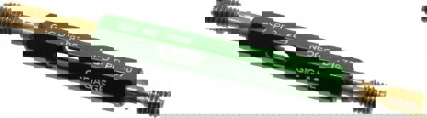 Plug Thread Gage: #12-28 Thread, 2B Class, Double End, Go & No Go